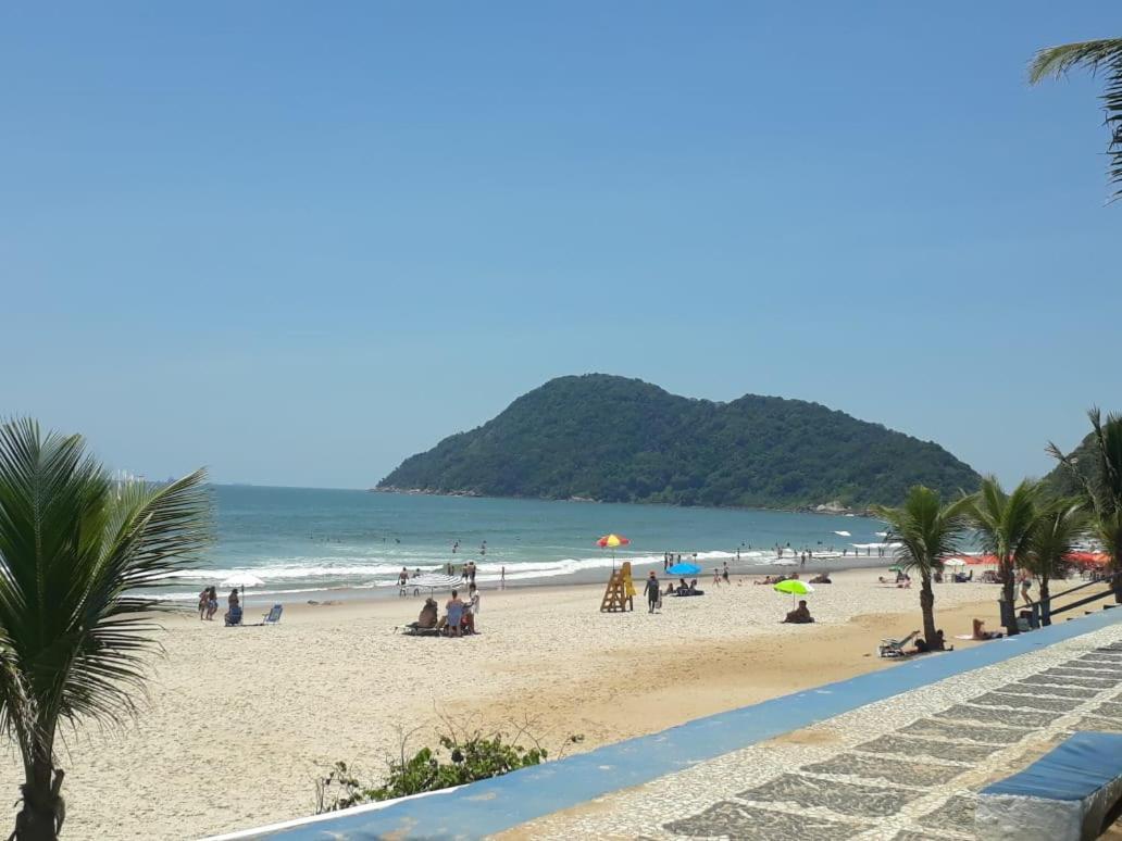 Cobertura Com Area Externa Com Vista Para O Mar Na Melhor Praia Do Guaruja Tombo Extérieur photo